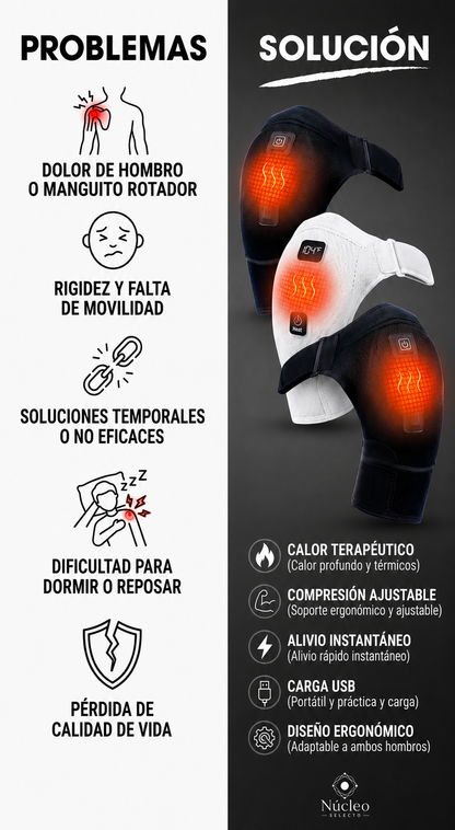 💆‍♂️ Hombrera ThermoRelajante™ – Alivio Muscular Profundo