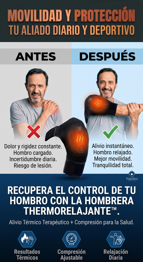 💆‍♂️ Hombrera ThermoRelajante™ – Alivio Muscular Profundo