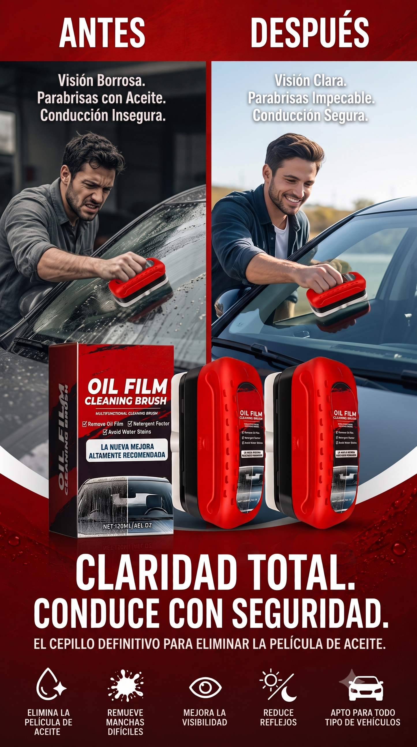 ✨ CrystalVision™ – Limpia y Restaura tu Parabrisas 🚗🪟
